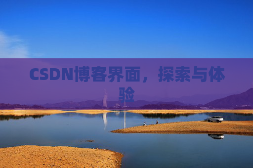 CSDN博客界面，探索与体验